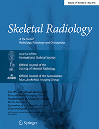 Skeletal Radiology cover.